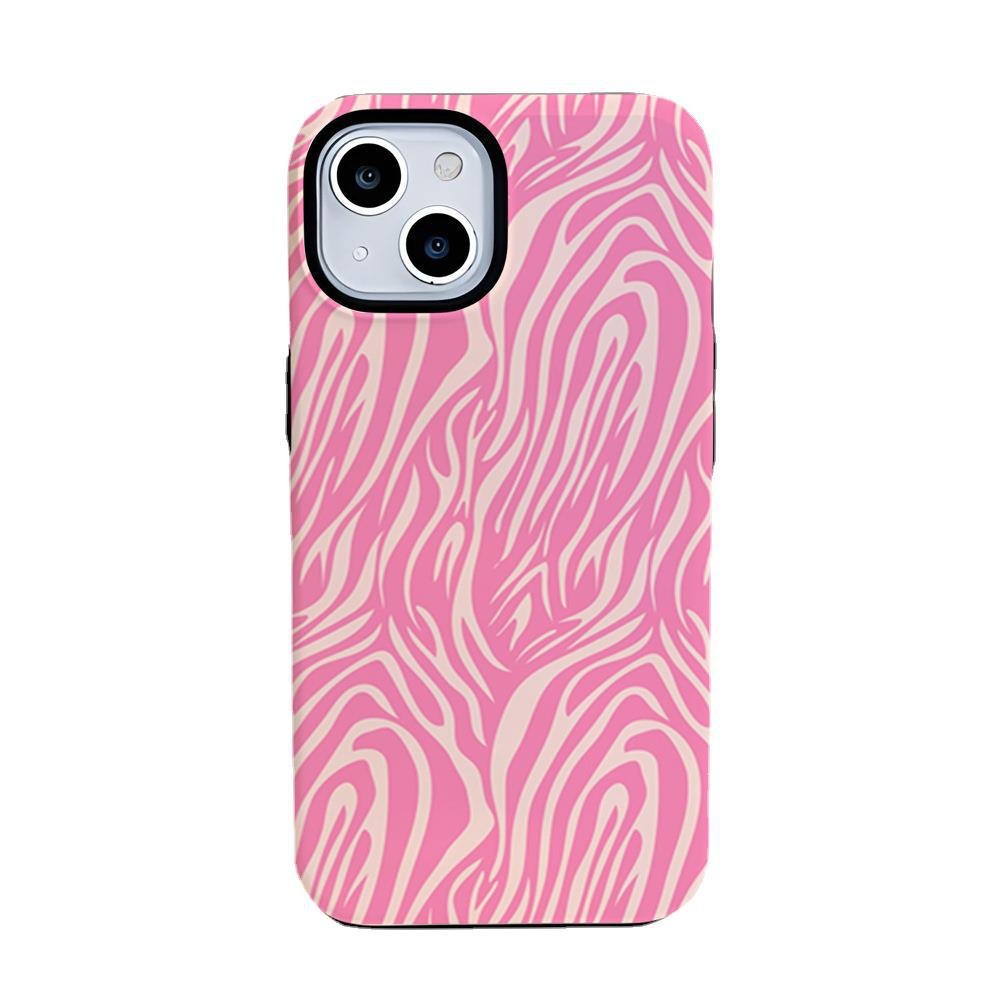 Tiger pattern Apple phone protective 2-in-1 film case