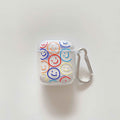 Smiley soft clear silicone case For Apple Airpod 2/1 Cover For Airpod pro 3